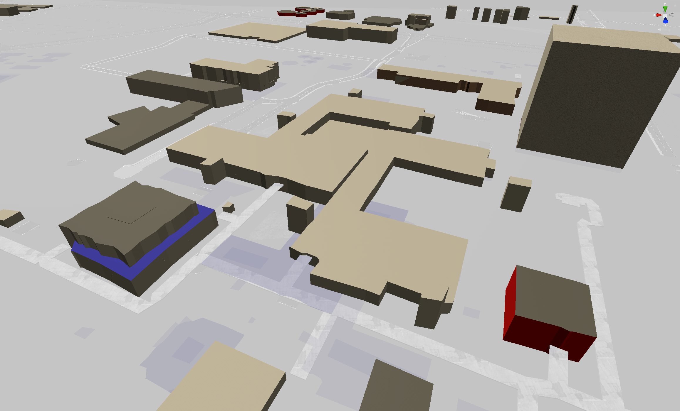 Uni (GW2) 3D-Visualizer Gebäude